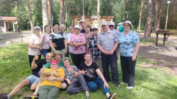 Мы провели выездное мероприятие посвящённое Дню семьи, любви и верности.
